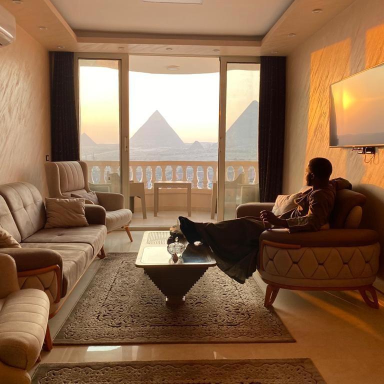 Hi Pyramids Appartement Caïro Buitenkant foto